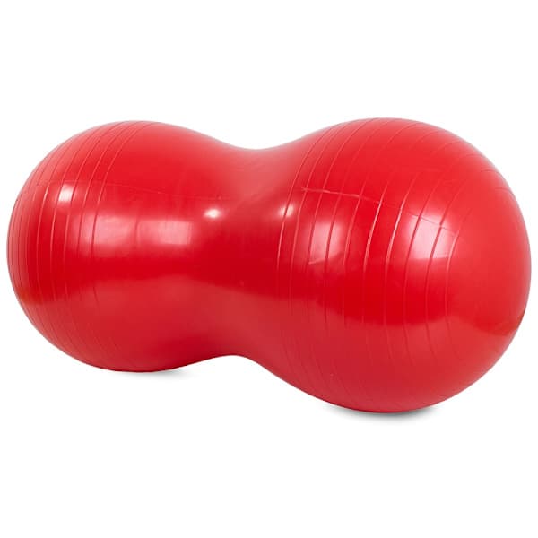 Jumppapallo / Pilatespallo pumpulla - Maapähkinä Punainen red