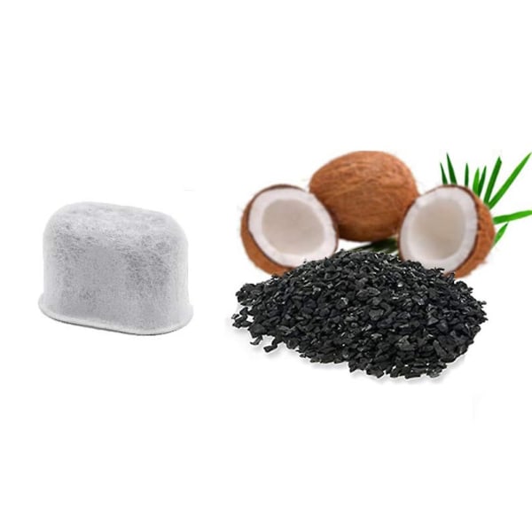 6/12/24 stk. erstatningsfilter med aktivt kull til kaffemaskin fra Kaesi 6pcs