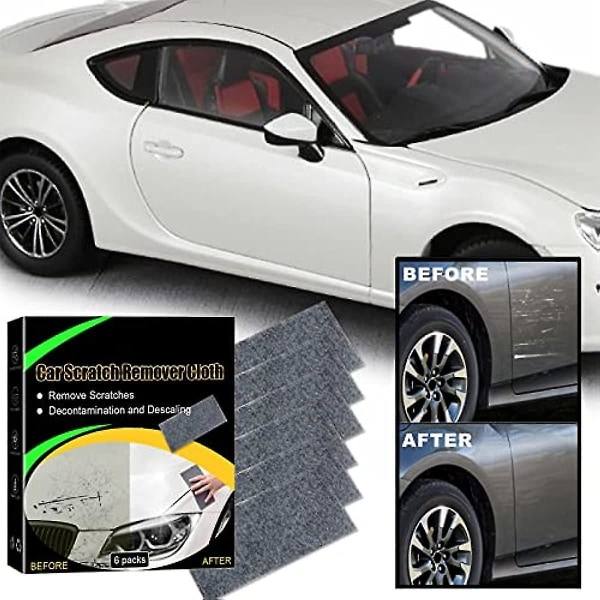 Nano Sparkle Magic Car Scratch Remover Cloth, 6/12/18 stk. Bilreparasjon Nano-kluter for effektiv fjerning av mindre riper og flekker fra biler 18 stk.