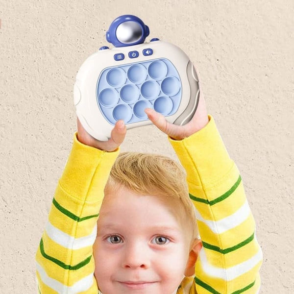 Pop It-spel - Pop It Pro Light Up-spel Snabbt tryck Fidget-spel Z Brown SPACE ASTRONAUT