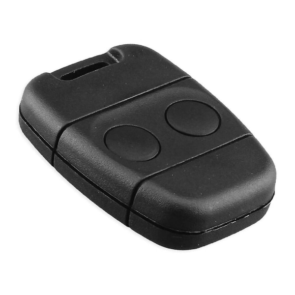 Ersättningsnyckel Fob Case 2 Knappar Case Shell (1st, Svart)