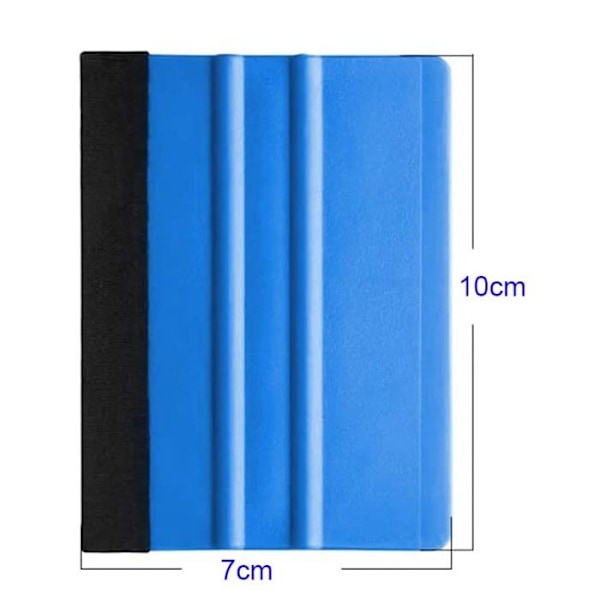 Fiber Edge Skrapa för Bil Vinylfoliering, Hållbar Fönsterfilmskrapa, (2-pack, Svart)