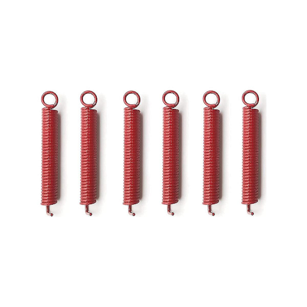 6-pack Ljudlösa Tremolo-fjädrar, Elgitarrbrofjädrar