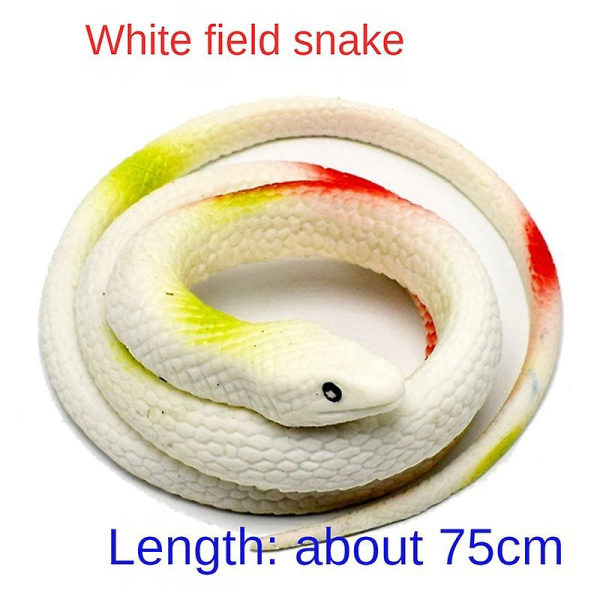 75 cm gummislanger Realistisk tricklegetøj Små slanger Simulation Snake Whimsy 2024 C