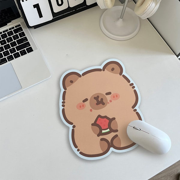 Sklisikker Musematte Capybara Datamaskin Tastatur Sklisikker Skrivebordsmatte A2 A2