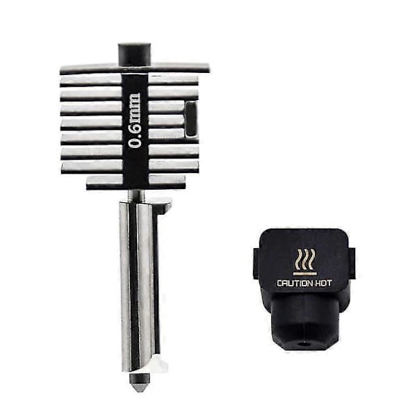 til Bambu Lab A1 Mini 0.4mm Dyse Hotend Kit Hærdet Stål 3D Printer Del 0.6mm 0.6mm