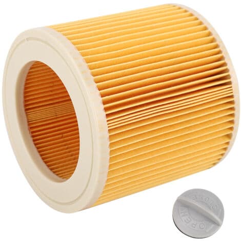 Støvfilter til Kacher WD2.250 støvsuger – Patronfilter til allergener – ABS-materiale – Hurtig og nem installation