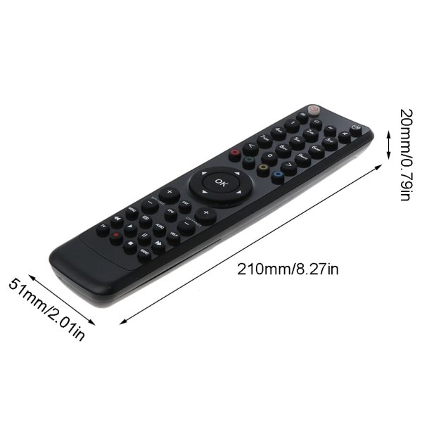 Ersättning för VU+ för SOLO 2/Meelo SE/VU Solo2 SE SAT för Smart TV Box Fjärrkontroll Media Player