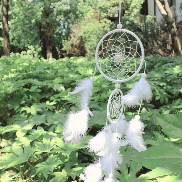 Dream Catcher Feather Weave blue