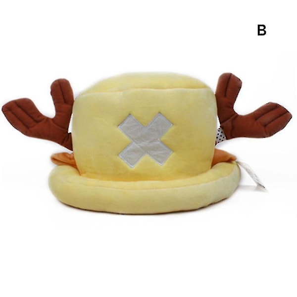 Vinter Plys Varm Hue Sød Tegneserie Tony Tony Chopper Form Julegaver Til Kvinder B