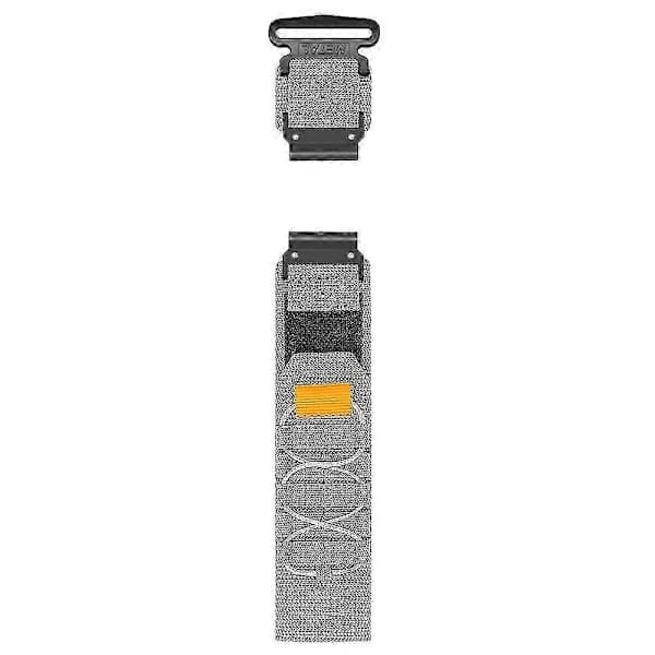 26 mm urrem til Garmin Fenix 8 51 mm 7x 6x 5x Quick Release Nylon Velcro - Armygrøn Grå Grey