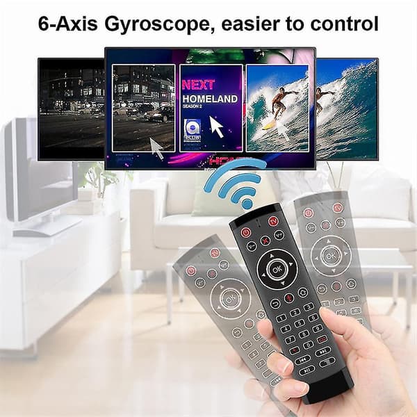 Vanlig brukt TV-dekoder fjernkontroll 2.4g gyroskopkontroller (hy)
