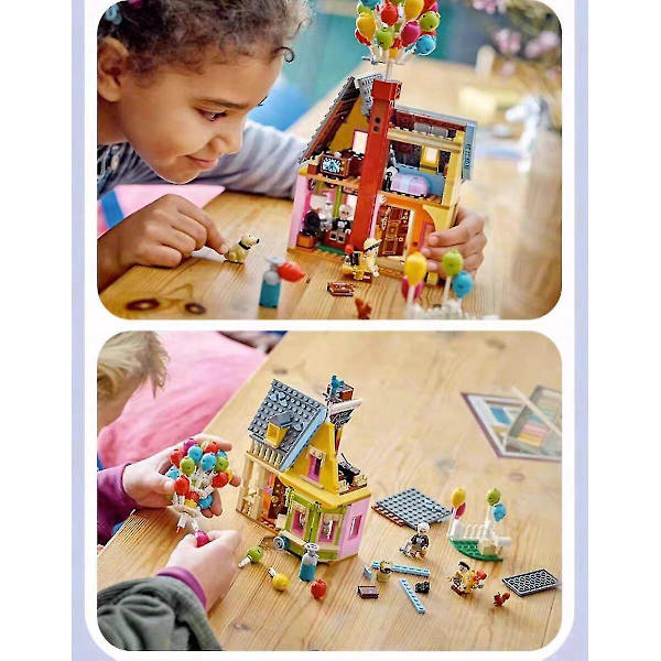 43217 Anime Pixar Opp Huset Byggesteiner Minifigur Leker