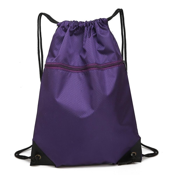 Snøring Ryggsekk Gym Bag Sackpack String Sack Pack Bags