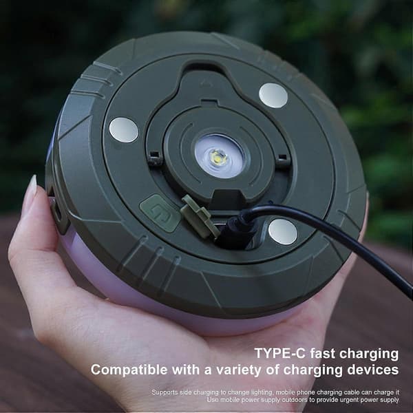 LED String Lights, Genopladelige farverige String Lights, Justerbar lysstyrke Fødselsdags String Lights, IP44 Vandtætte Camping Lights
