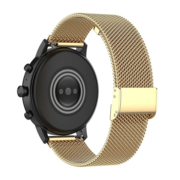 Metal Ste Mesh Rem til Huawei Watch Gt3 46mm Rose Gold