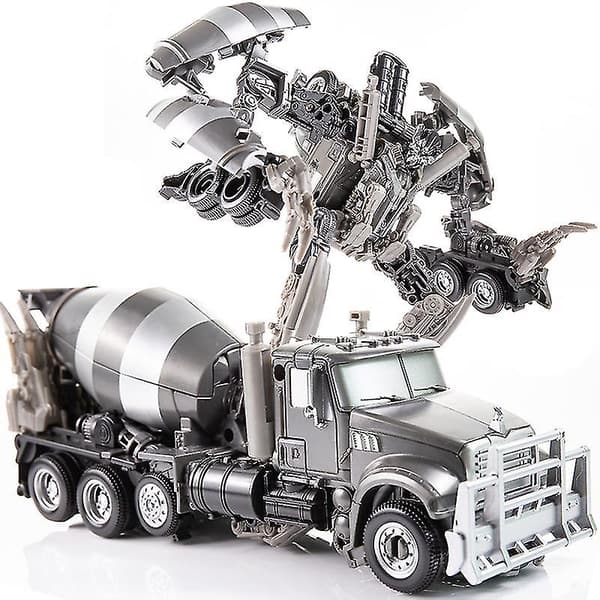 Aoyi Cool 8 i 1 Oversize Devastator Transformationsleksaker Pojke Anime Hook Actionfigurer Robot Bil Teknik  Fordon Modell Barn AOYI DD03
