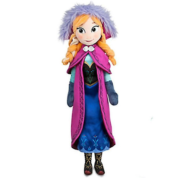 Frozen-pehmolelut, 40 cm:n Elsa-nukke ja Anna-nukke syntymäpäivälahjaksi Anna