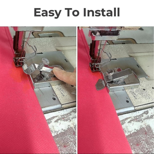 Buddy Sew Magnetisk Sömguide Multifunktionell Rak Linje Fållar Symaskin Linjal