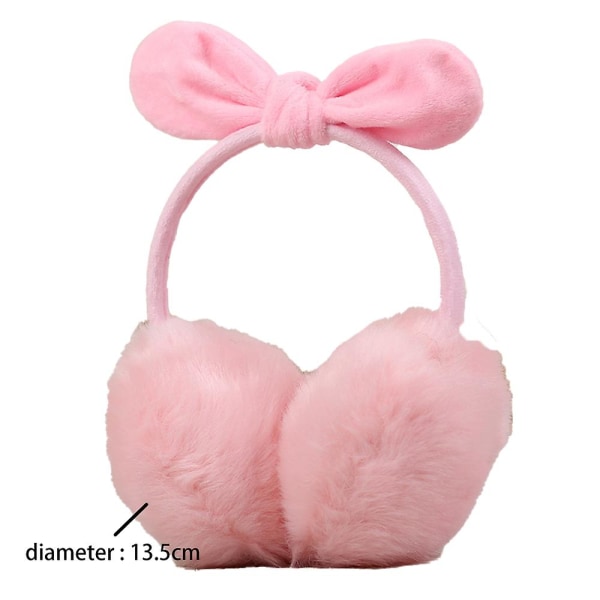 Love Bow-tie Design Earmuffs Rabbit Ears Warm Winter Earmuffs