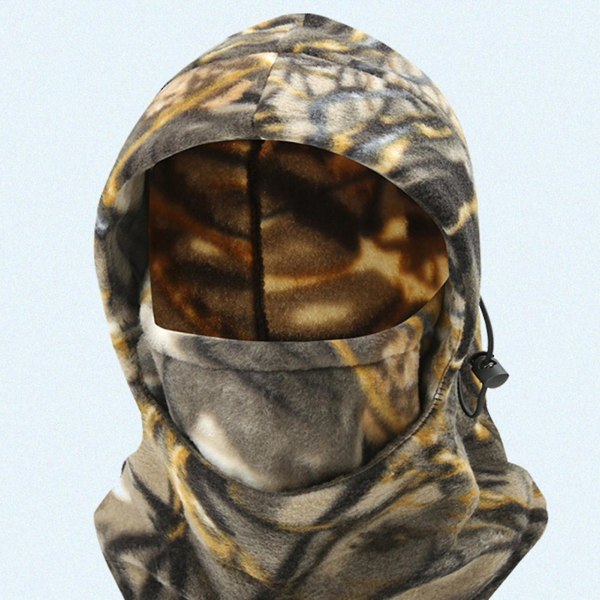 Unisex Balaclava Skimaske Solbeskyttelse Pustende Høy Elastisk Komfortabel For Elektriske Sykler Motorsykler Camouflage