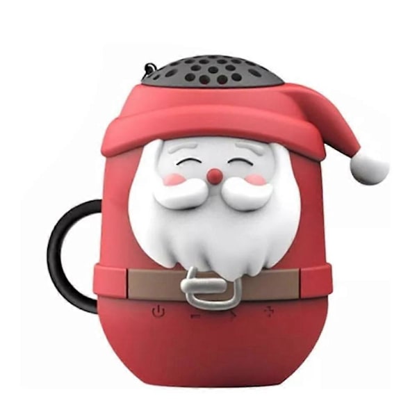 Bluetooth-högtalare Jultomte, Bärbar Mini Trådlös Bluetooth-högtalare