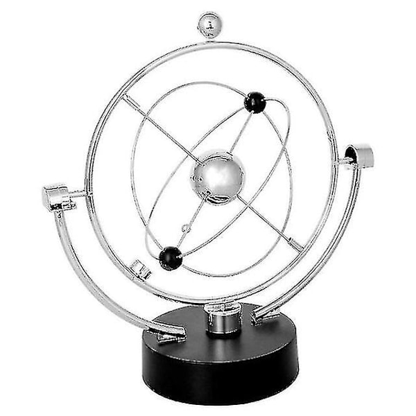 Maapallon malli pyörivä ikuinen liike-instrumentti magneettinen koriste Orbita Newtonin heilurimalli toimisto talo
