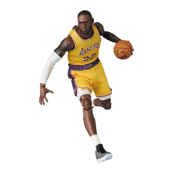 Nba Lakers No.23 Lebron James Actionfigur Leke Figur For Samle Gave