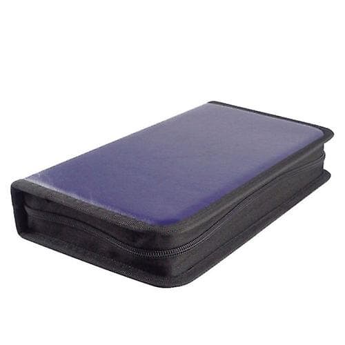 80 Slot Dvd Cd Disk Holder Album Opbevaring Etui Tom Foldbar Bærepose Organizer