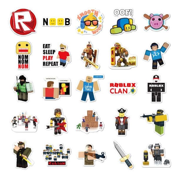 50 kpl Roblox-tarroja
