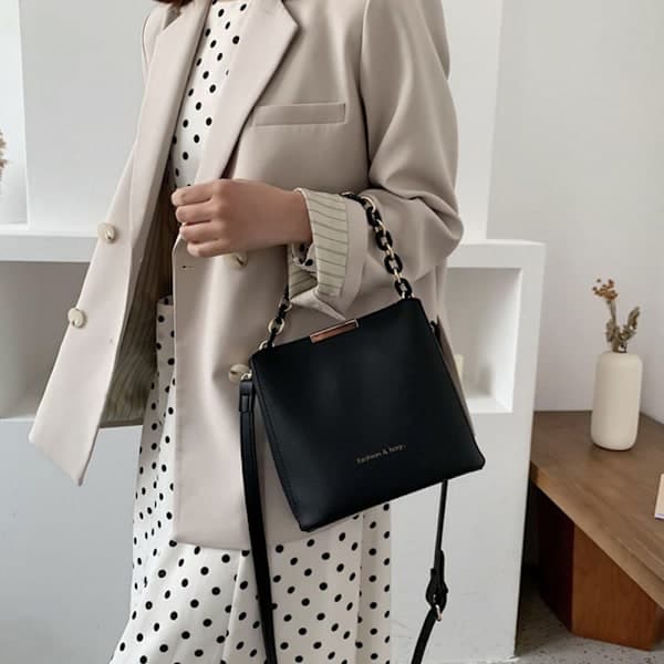 Håndtasker til kvinder Messenger Crossbody Taske Hvid white