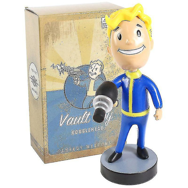 Fallout Vault Boy Bobble Head Dockfigur PVC Figur Samlarobjekt Leksaker 7 Stilar B Energy Weapons