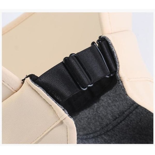 Foldbar solhatt med bred brem i is - gray