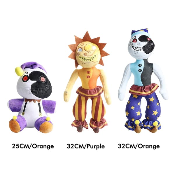 Fnaf Sunrise Moondrop Pehmolelu Sunrise Fnaf Security Breach Pehmolelu 32CM
