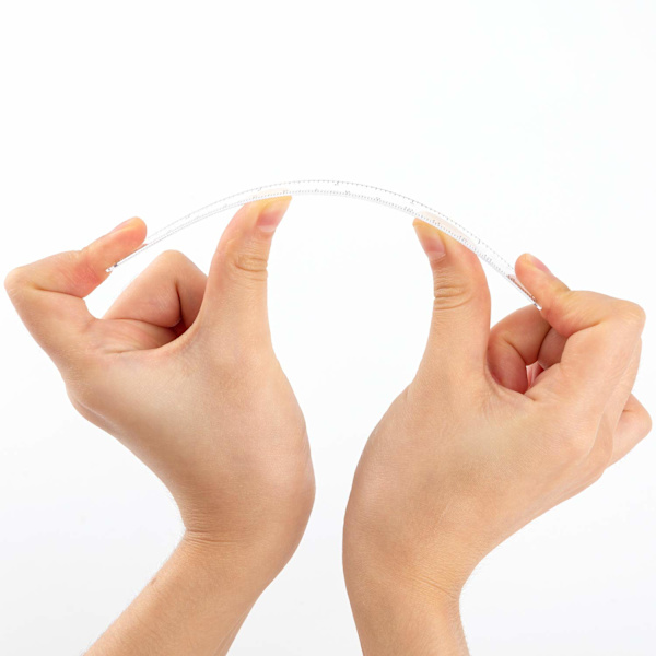 10-pack transparenta linjaler i plast, raka linjaler, transparenta plastlinjaler, mätsats för studenter, skola, kontor (15 cm)