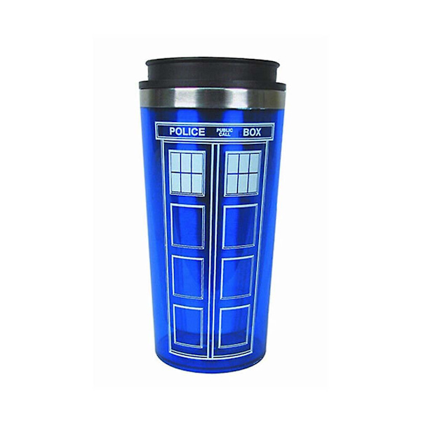 Doctor Who Resemesa Mugg - Tardis Isolerad Mugg 16oz Flaska