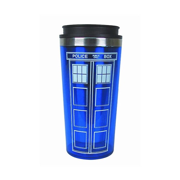Doctor Who Travel kaffekrus - Tardis Isoleret Tumbler Cup 16oz flaske