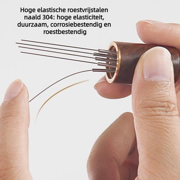 Stykke - Nål til malet kaffe - Kafferører - Espressodispenser - Indeholder 6 fine nåle - Tilbehør