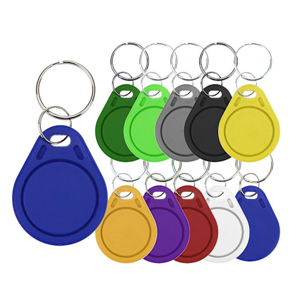 50 stk Uid 13,56mhz Blokk 0 Skrivbar Ic-kort Klon Endringsbar Smart Keyfobs Nøkkelbrikker 1k S50 Rfid Acc