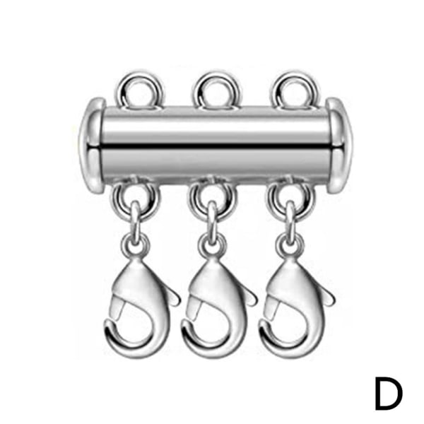 Multi Strand Necklace Detangler Untangling Layered Necklace Clas Silver 2 Silver 2