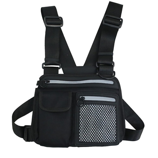 Sports Utility Chest Pack. Brysttaske med indbygget telefonholder. til træning, løb og vandreture