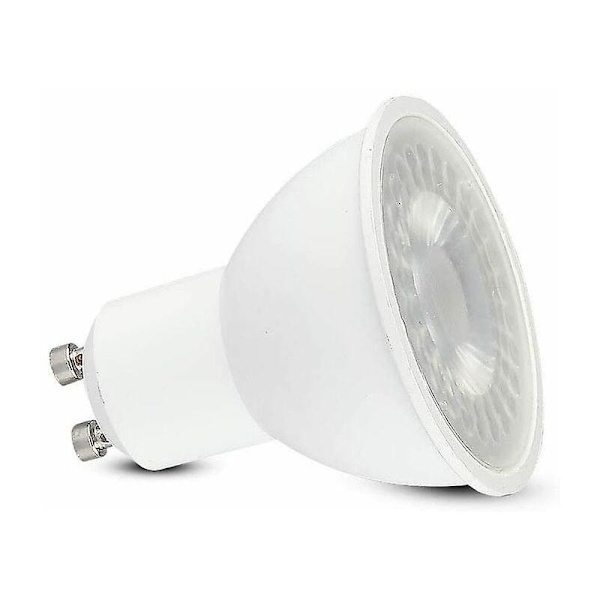 LED-pære, varmt gult lys 3000K, svarende til 50W halogenpære, 4-pak