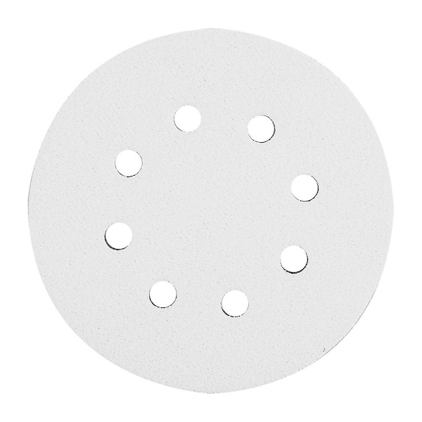 125mm diameter blød buffer svamp interface pude til slibepuder (8 huller)