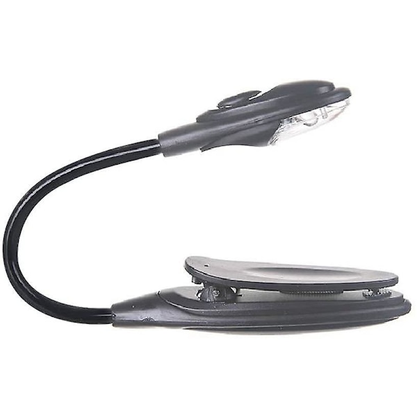 Led-leselampe klips leselampe Led-lampe, leselampe, miniklips, bøyelig, for soverom, sovesal, gave