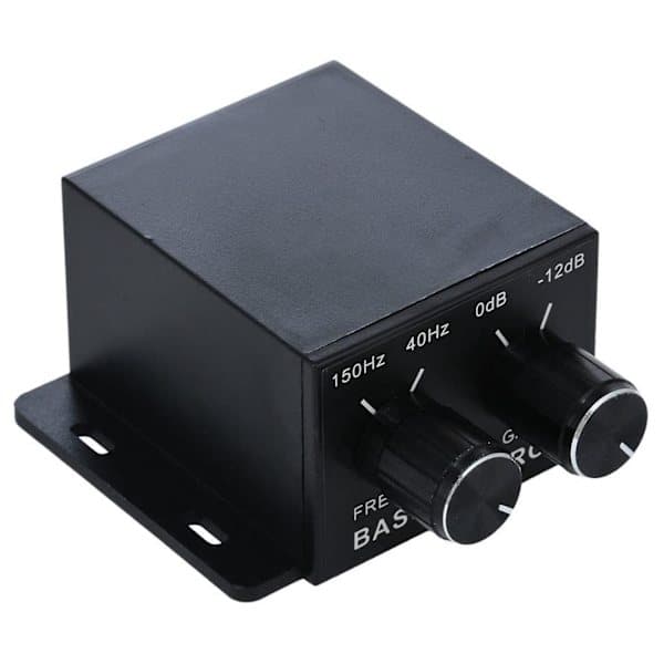 Biljudsregulatorförstärkare Bas Subwoofer Stereo Equalizer Controller 4 Rca