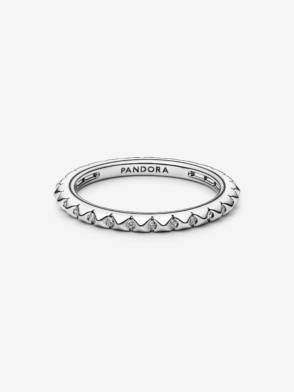 Pandora - P ME Pyramids Ring - Sterlingsilver Circumference: 56mm
