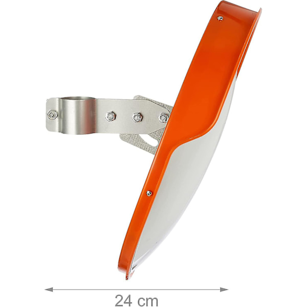 Trafikspegel, 45 cm, Professionell, Väderbeständig, Splittersäker, Inomhus och Utomhus, Bildfärg