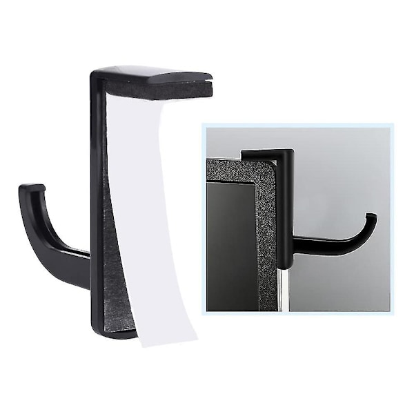 4-pack headset-hängare, hörlursstativ, självhäftande krok, headset-stativ