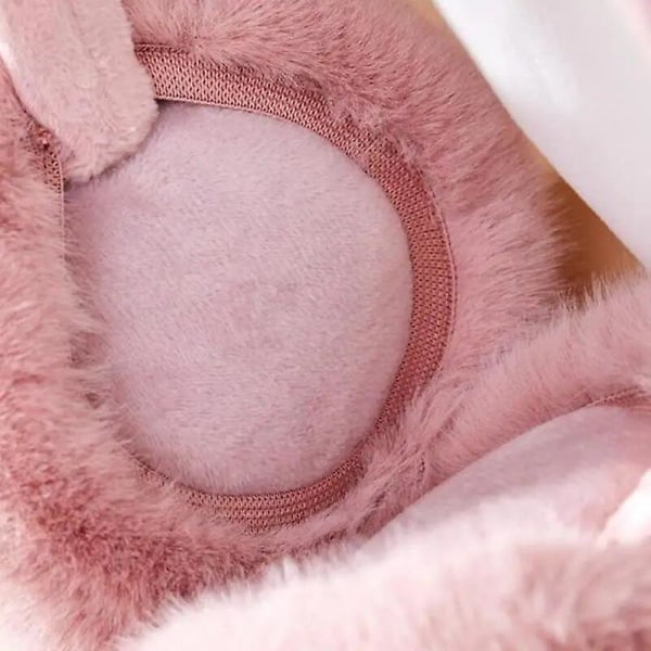Pehmeät ja taittuvat korvaläpät, irrotettava korvasuoja, pehmeät ja lämpimät korvaläpät Gray
