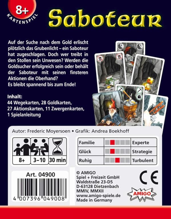 4900 \"Saboteur Spil